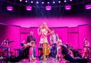 Georgina Castle as Regina and the Mean Girls in the West End musical at The Savoy Theatre