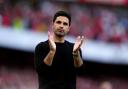 Arsenal boss Mikel Arteta Image: PA