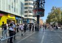 Cordons placed around Leicester Square after 11-year-old girl was stabbed