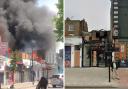 The fire broke out at the Louis Coca shoe shop in Chalk Farm Road two years ago