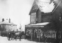 Teverson’s butchers’ shop on Kings Green, Loughton in 1887 (Image: Gary Stone)