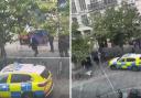 Pictures from Sloane Square Underground station stabbing