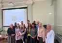 Haringey Council cabinet member for health, social care and wellbeing Cllr Lucia das Neves with Deputy Mayor of London for Children & Families Joanne McCartney, Haringey public health director Will Maimaris, Insight Platform representatives and officers