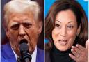 Donald Trump and Kamala Harris have entered the final days of campaigning in the US presidential election (AP)