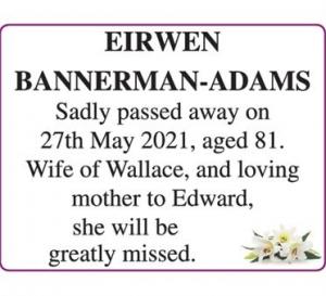 EIRWEN

BANNERMAN-ADAMS