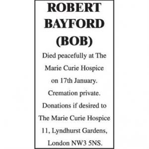 Robert Bayford