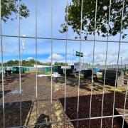 The skate park has been used as Wireless festival's toilet block