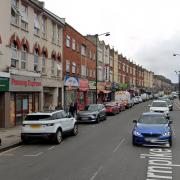 A man was hit by a police van at Turnpike Lane