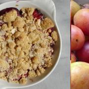 Plums are in season right now so why not try Frances' plum and almond crumble?