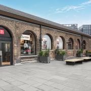 The exterior of Uniqlo in Coals Drop Yard