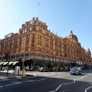 The girl was standing outside Harrods department store (Nick Ansell/PA)