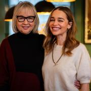 Emilia Clarke and her mother Jenny were awarded MBEs after they set up the charity SameYou (Aaron Chown/PA)