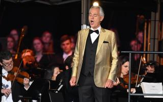 Andrea Bocelli performed a spellbinding show at BST Hyde Park