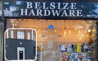 Campaigners in Belsize Park fear Belsize Hardware may be under threat if national DIY chain Leyland is allowed to open in an empty premises nearby