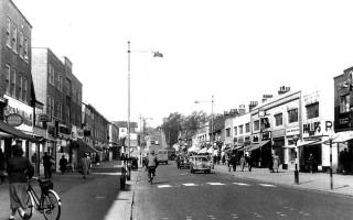 Old Church Road in the 1950s (Image: Gary Stone)