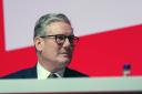 Prime Minister Keir Starmer pictured at the Labour Party conference in Liverpool