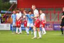 Ryan Doherty set Stevenage on their way to victory over MK Dons in the FA Youth Cup. Picture: TGS PHOTO