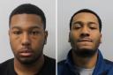 Jahmarley Thomas (left) and Jahni Thomas (right) have been jailed for a combined 69 years