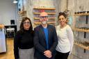 Meeta, Greg and Natalie - long serving staff at Observatory the Optician in Muswell Hill