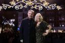 Actor Martin Freeman and broadcaster Jo Good helped get Merry Marylebone's Christmas light switch on underway on Wednesday.