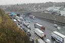 Severe delays on M25 near Dartford Crossing after two-lorry crash