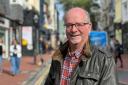 Simon Dack outside the current Argus offices in Bond Street