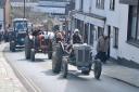 Vintage tractors in Lewes in April