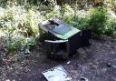 The abandoned Alexandra Palace cash machines were found by members of the public