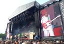 Hot Chip on stage at All Points East in Victoria Park. Picture: Ramzy Alwakeel