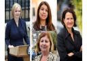 Clockwise from left: Prime minister Liz Truss, Tulip Siddiq MP, Catherine West MP and Karen Buck MP