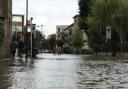 The flooding in Finsbury Park. Picture: David Nathan