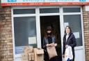 Colette Allen (left) and Polly Mann outside Hackney Quest on Poole Road.