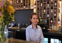 Calici's new waitress and bartender Anna Kovalkova from Odesa in southern Ukraine.