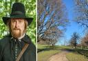 Tim Key, pictured in The Witchfinder, is a keen Heath walker