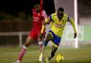 Austin Nkwonta of Hornchurch and Alfred Bawling of Haringey Borough