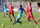 Wingate & Finchley in FA Trophy action against Hornchurch