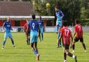 Wingate & Finchley in action against Brightlingsea Regent