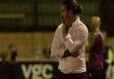 Hendon manager Lee Allinson in pensive mood (Pic: DBeechPhotography)