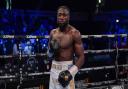 Finchley boxer Jonathan Kumuteo during his fight with Kevin McCauley