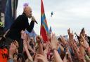 Tim Booth of James at T in the Park festival in 2014