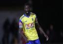 Haringey Borough's Bobson Bawling netted their FA Trophy winner at Dartford