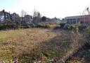 The former Mansfield Bowling Club site which will be replaced by a planned 78-bed care home is bordered by residential homes