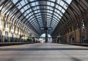 A dog on the track delayed Thameslink services through St Pancras Station this morning (March 27)