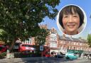 Cllr Linda Chung enjoys shopping in South End Green