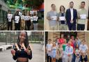 Students across north London schools celebrate their results