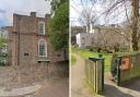 Frognal House (left) and Keats House (right) both have planning applications with Camden Council