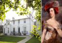 Famous actress Eliza Chester lived in Keats House and knocked the two halves together in the 1840s