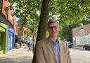 Andrew Sulston, incoming chair of the Highgate Society, in Swain's Lane