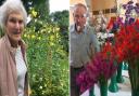 Alison Watson and Gary Sycamore were among those showing off their hard work at North London's horticultural shows this summer