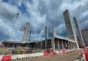 Work is underway on the Edmonton incinerator. Credit: LDRS